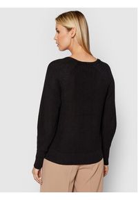 Selected Femme Sweter Emmy 16076990 Czarny Regular Fit. Kolor: czarny. Materiał: bawełna #4