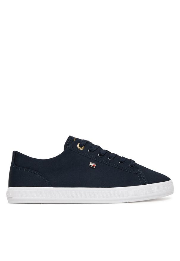 TOMMY HILFIGER - Sneakersy Tommy Hilfiger. Kolor: niebieski