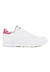 Buty do chodzenia dla dzieci Reebok Classic Leather. Zapięcie: sznurówki. Kolor: biały. Materiał: materiał, syntetyk, skóra. Szerokość cholewki: normalna. Model: Reebok Classic. Sport: turystyka piesza