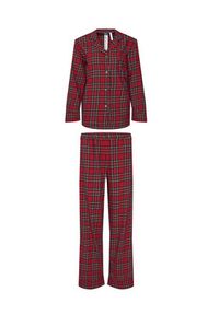 Polo Ralph Lauren Piżama 4P8043 Czerwony Relaxed Fit. Kolor: czerwony. Materiał: bawełna #9