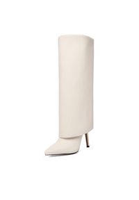 Nine West Kozaki CEO-SAIDA-01 Écru. Materiał: materiał #3