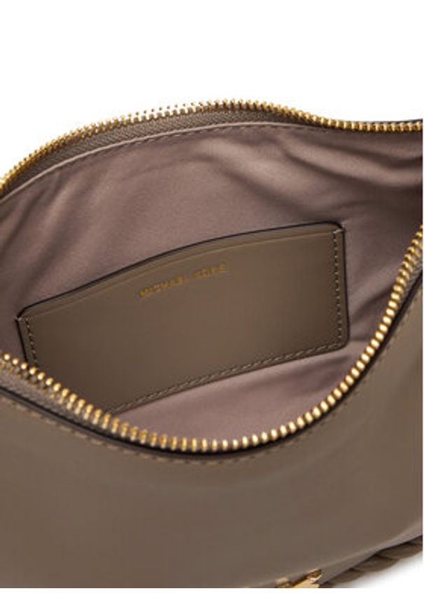 MICHAEL Michael Kors Torebka Kyla Small 32T5G8QU1L Beżowy. Kolor: beżowy. Materiał: skórzane
