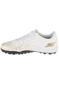 skechers - Buty piłkarskie turfy męskie, Skx 1.5 Academy TF. Kolor: biały. Sport: piłka nożna