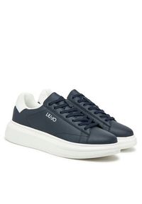 Liu Jo Sneakersy Big 01 7B4027 PX474 Granatowy. Kolor: niebieski. Materiał: skóra
