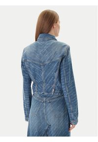 BOSS Kurtka jeansowa 50542426 Niebieski Slim Fit. Kolor: niebieski. Materiał: bawełna #3