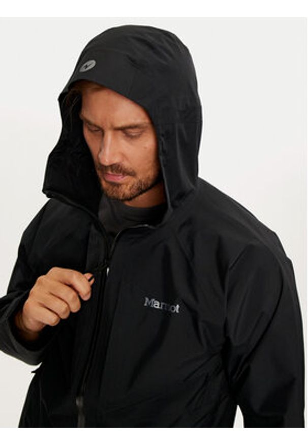 Marmot Kurtka outdoor Waypoint M15780 Czarny Regular Fit. Kolor: czarny. Materiał: syntetyk. Sport: outdoor