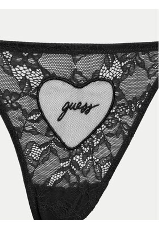 Guess Figi klasyczne O5RE29 KBGT0 Czarny Regular Fit. Kolor: czarny. Materiał: syntetyk