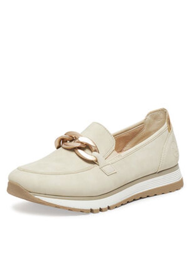 Rieker Półbuty 49051-60 Szary. Kolor: szary. Materiał: materiał, syntetyk