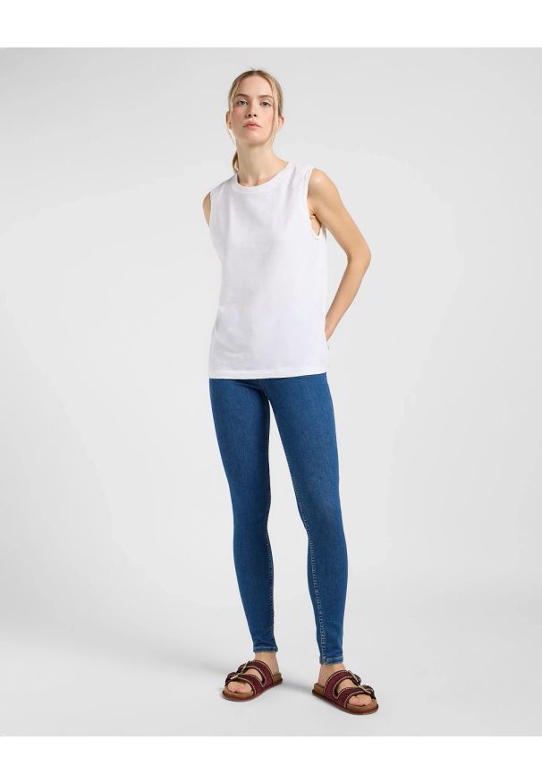 Lee - DAMSKIE SPODNIE LEE SCARLETT HIGH CLEAN RILEY 112363594