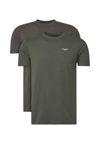 Marc O'Polo Denim Komplet t-shirtów 500 0006 181 Zielony Regular Fit. Typ kołnierza: polo. Kolor: zielony. Materiał: bawełna #1