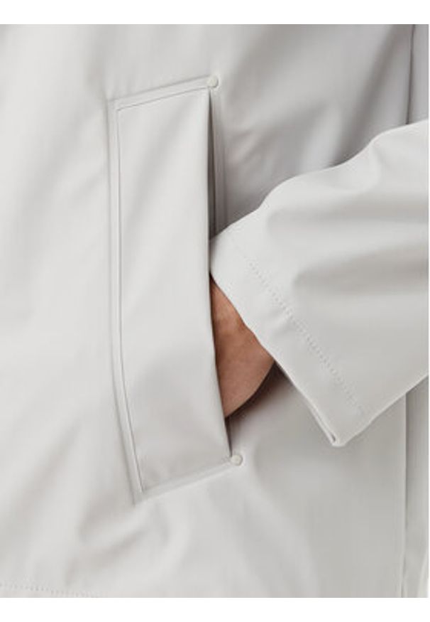 Hunter Kurtka przeciwdeszczowa Izzy Unisex HARU0012251 Szary Regular Fit. Kolor: szary. Materiał: syntetyk