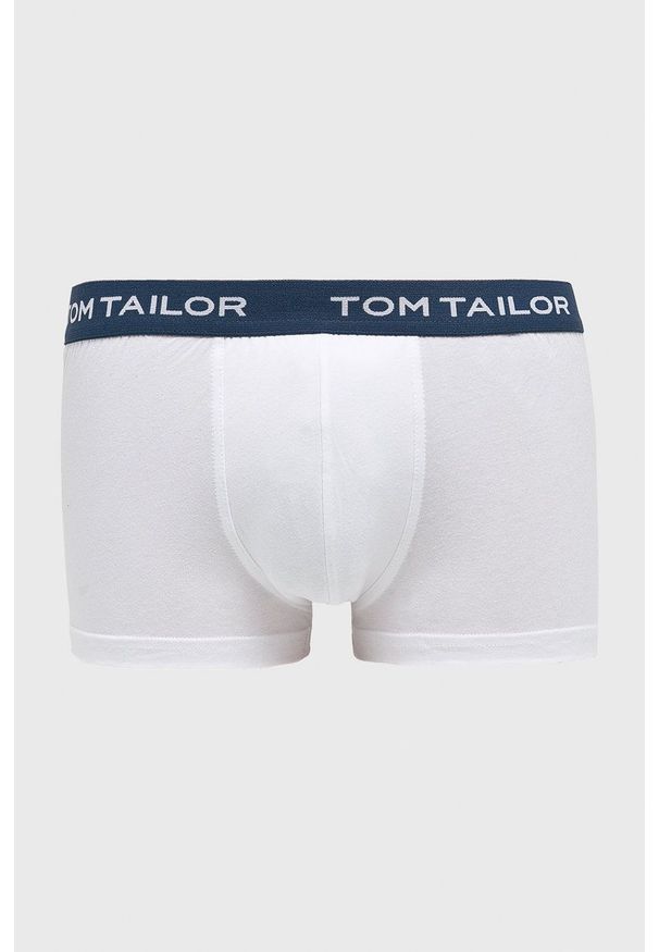 Tom Tailor Denim - Bokserki (3-pack). Kolor: biały. Materiał: denim