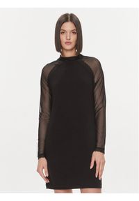Liu Jo Sukienka koktajlowa 5F3120 J5360 Czarny Regular Fit. Kolor: czarny. Materiał: syntetyk. Styl: wizytowy