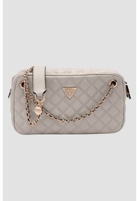 Guess - GUESS Torebka damska w kolorze taupe Giully II. Kolor: beżowy. Styl: casual