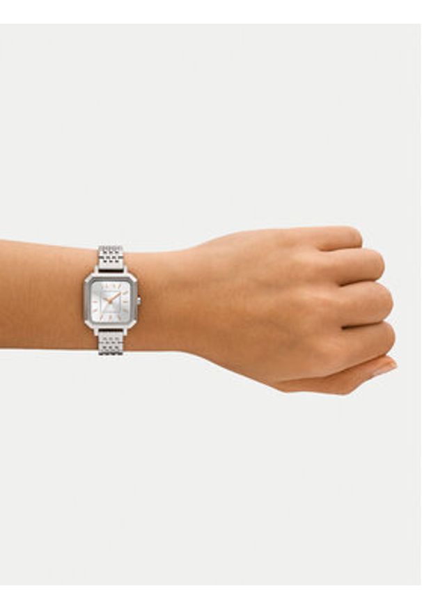 Armani Exchange Zegarek Leila AX5724 Srebrny. Kolor: srebrny