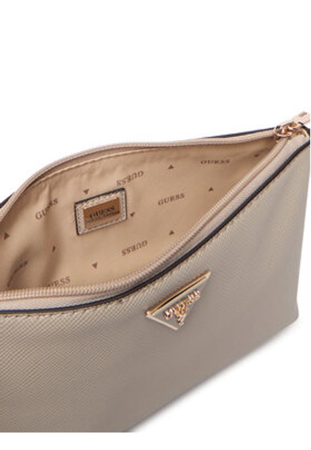 Guess Torebka Laurell II SWZG74 59145 Beżowy. Kolor: beżowy. Materiał: skórzane