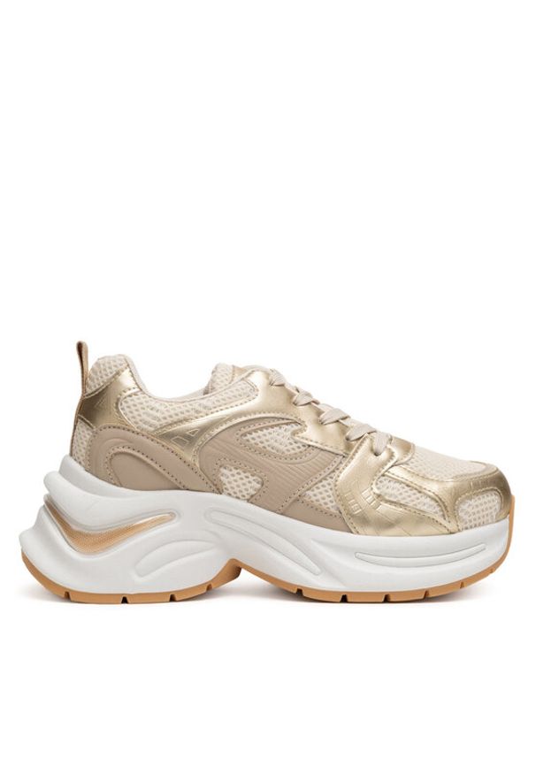 DeeZee Sneakersy WSS21540-01 Złoty. Kolor: złoty. Materiał: materiał, syntetyk