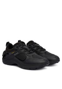 Hugo - HUGO Sneakersy GO2 50552789 Czarny. Kolor: czarny. Materiał: materiał #4