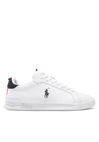 Polo Ralph Lauren Sneakersy Hrt Ct II 809860883003 Biały. Kolor: biały. Materiał: skóra