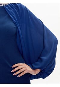 Rinascimento Sukienka koktajlowa CFC0018940002 Granatowy Regular Fit. Kolor: niebieski. Materiał: syntetyk. Styl: wizytowy #5