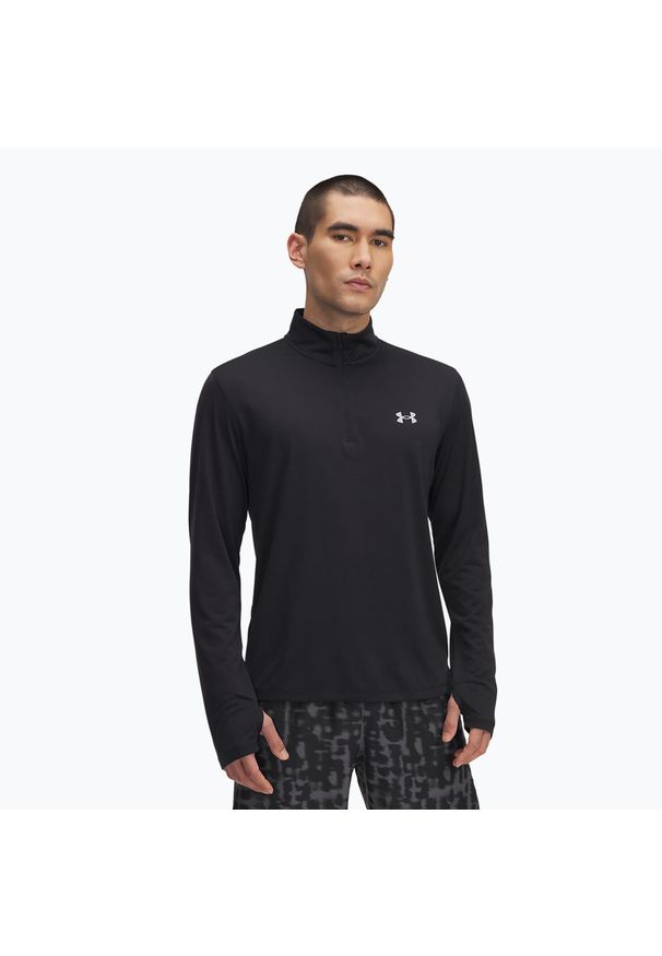 Bluza do biegania męska Under Armour Launch 1/4 Zip. Kolor: czarny
