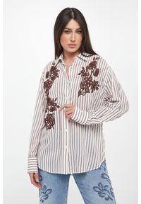 Ermanno Firenze - Koszula damska w paski ERMANNO FIRENZE. Wzór: paski #1