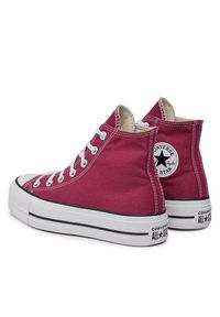 Converse Trampki Chuck Taylor All Star Lift A05471C Fioletowy. Kolor: fioletowy