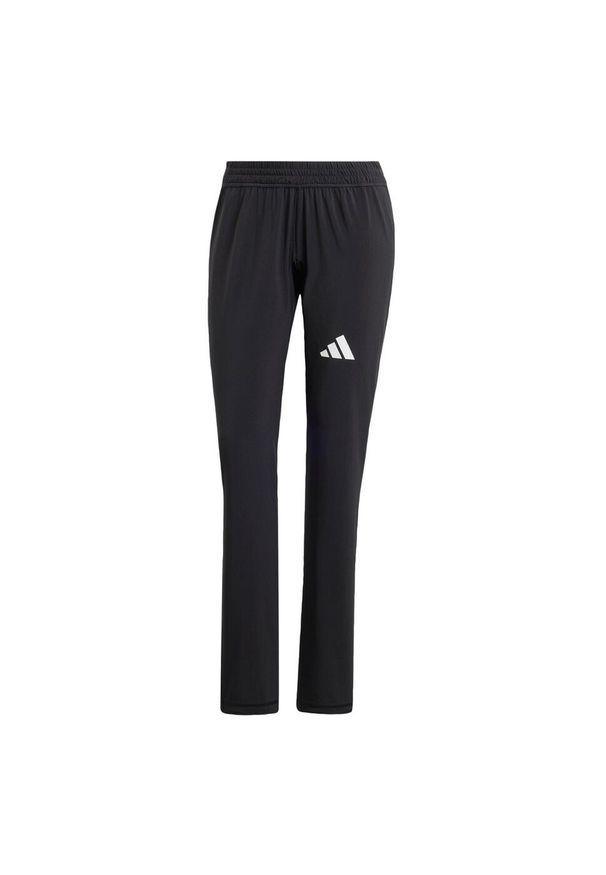 Adidas - Spodnie Training Adaptive Workout. Kolor: biały, wielokolorowy, czarny. Materiał: materiał