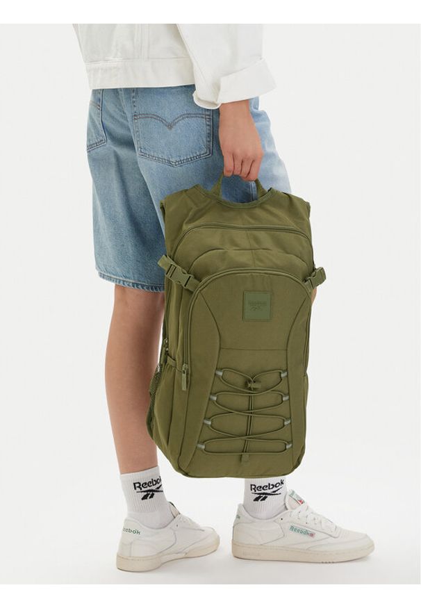 Reebok Plecak CWBEO-RBK-WS-006-09 Khaki. Kolor: brązowy. Materiał: materiał