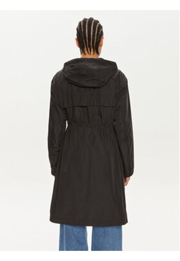 Tommy Jeans Parka Chicago DW0DW18305 Czarny Regular Fit. Kolor: czarny. Materiał: syntetyk