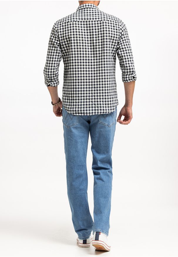 Wrangler - WRANGLER TEXAS MĘSKIE SPODNIE JEANSOWE JEANSY DŻINSY FRIDAY ROCK W121HR47E 112331061. Styl: rockowy