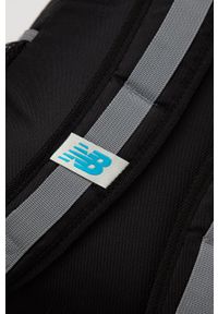 New Balance Plecak LAB11107BGR kolor czarny duży z nadrukiem. Kolor: czarny. Wzór: nadruk #3