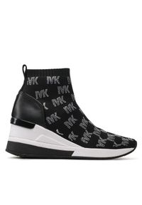 MICHAEL Michael Kors Sneakersy Skyler 43F2SKFE6D Czarny. Kolor: czarny. Materiał: materiał