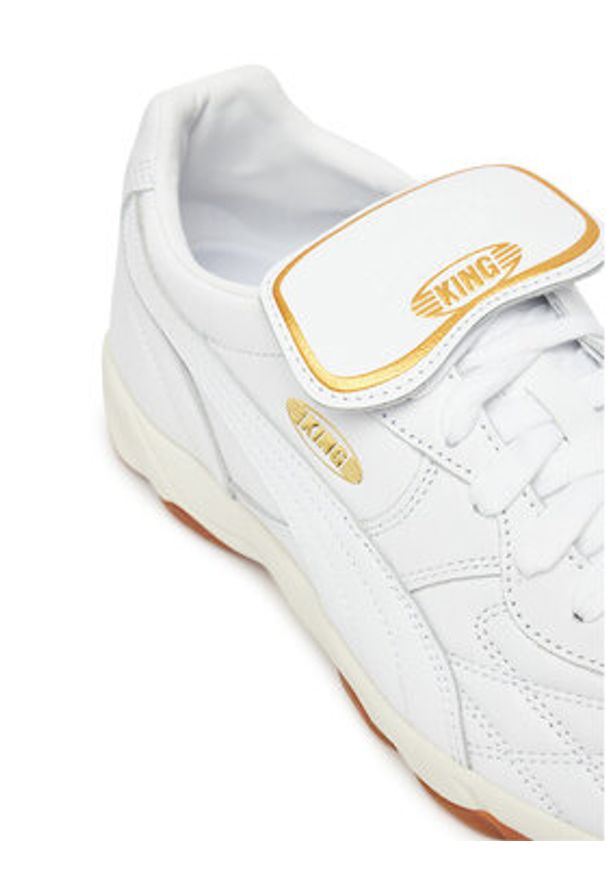 Puma Sneakersy King Indoor 401683 02 M Biały. Kolor: biały. Materiał: skóra