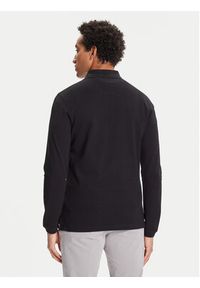 Barbour Polo Tartan MML0705BK31 Czarny Regular Fit. Typ kołnierza: polo. Kolor: czarny. Materiał: bawełna