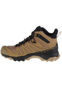 salomon - Buty Salomon X Ultra 4 Mid Gtx 412941 brązowe. Zapięcie: sznurówki. Kolor: brązowy. Materiał: tkanina, syntetyk. Szerokość cholewki: normalna #4