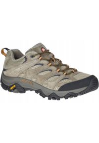 Merrell - Buty trekkingowe męskie Merrel Moab 3. Kolor: beżowy, wielokolorowy. Materiał: tkanina. Sport: turystyka piesza #1