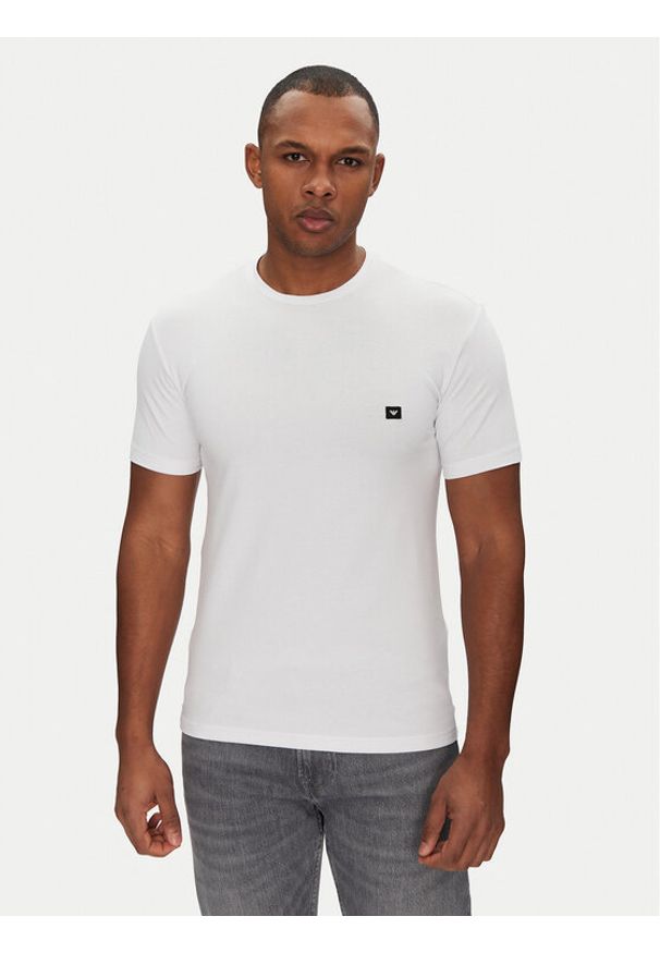 Emporio Armani Underwear T-Shirt EM000379 AF10785 U0002 Biały Slim Fit. Kolor: biały. Materiał: bawełna