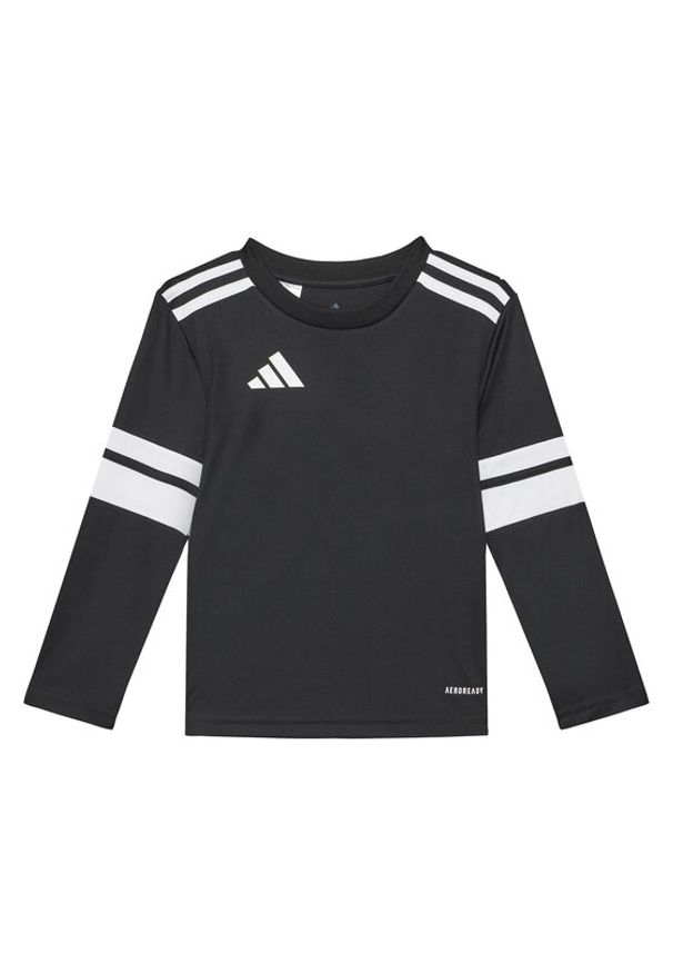 Adidas - adidas Koszulka techniczna Squadra 25 Jersey JJ0047 Czarny Regular Fit. Kolor: czarny. Materiał: syntetyk