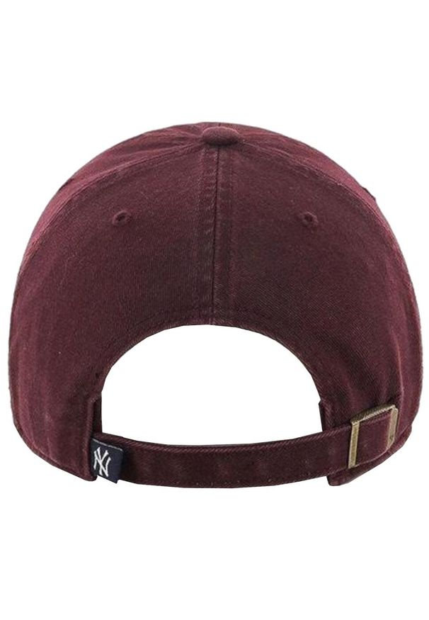 Męska czapka z daszkiem 47 Brand New York Yankees Clean Up Cap. Kolor: czerwony. Materiał: bawełna