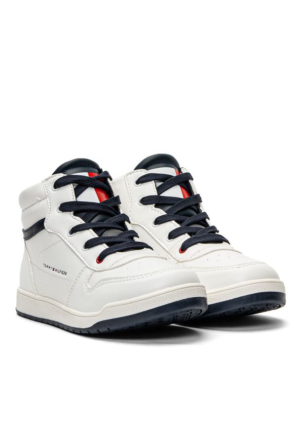 TOMMY HILFIGER - Buty sneakersy dziecięce Tommy Hilfiger T1B4-32050-0900-X336 Biały. Kolor: biały. Sezon: lato