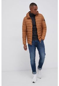Cross Jeans Kurtka męska kolor beżowy zimowa. Kolor: beżowy. Sezon: zima #4