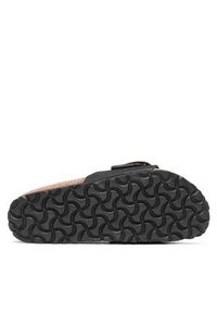 Birkenstock Klapki Madrid Big Buckle 1023373 Czarny. Kolor: czarny. Materiał: nubuk, skóra #4