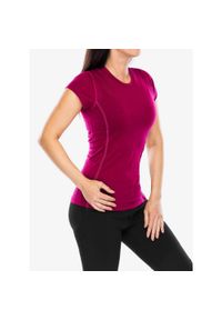 SENSOR - Koszulka termoaktywna damska Sensor Merino Active Tee S/S. Kolor: fioletowy