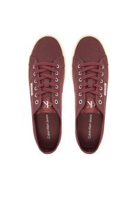 Calvin Klein Jeans Tenisówki Ess Vulc Low Mg Cv YM0YM01301 Brązowy. Kolor: brązowy. Materiał: materiał #5