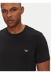 Emporio Armani Underwear Komplet 2 t-shirtów EM000391 AF10776 MC005 Czarny Regular Fit. Kolor: czarny. Materiał: bawełna