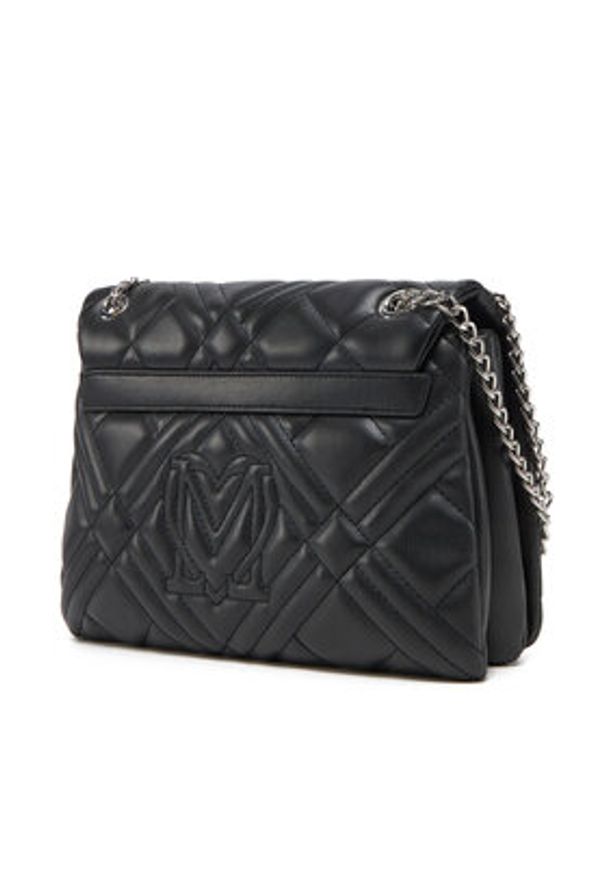 Love Moschino - LOVE MOSCHINO Torebka JC4153PP1MLA000B Czarny. Kolor: czarny. Materiał: skórzane