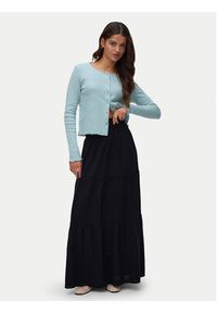 Vero Moda Spódnica maxi Keeley 10316487 Czarny Regular Fit. Kolor: czarny. Materiał: bawełna #4