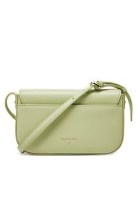 Patrizia Pepe Torebka 8B0231/L061 Zielony. Kolor: zielony. Materiał: skórzane