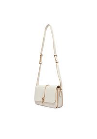 TOMMY HILFIGER - Tommy Hilfiger Torebka Th Libre Flap Crossover AW0AW17723 Beżowy. Kolor: beżowy. Materiał: skórzane #3